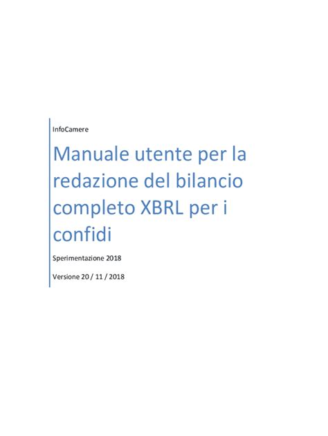 Compilabile Online Manuale Utente Per La Redazione Del Bilancio