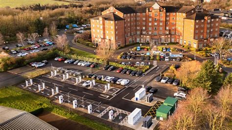 Ionity Opens UKs Largest Ultra Rapid Charging Hub With 24 Stall Site