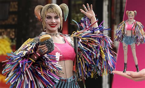 Harley Quinn Caution Tape Jacket Version Sixth Scale Collectible Figure By Hot Toys Sideshow