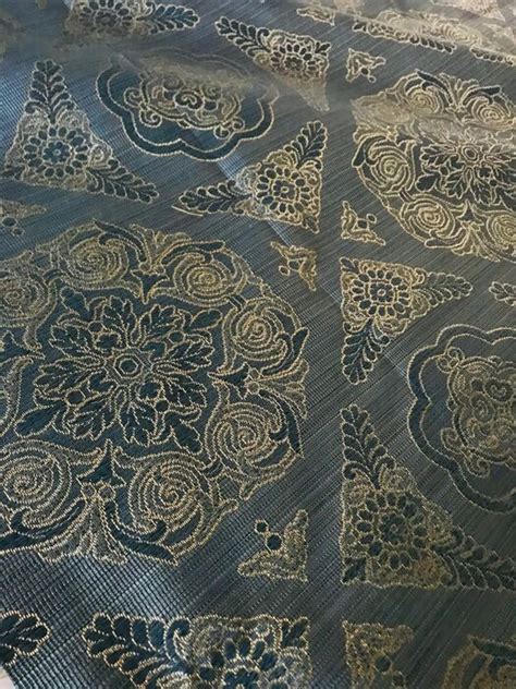 2 X 276 X 130 Cm Luxurious San Leucio Damask Fabric With Catawiki