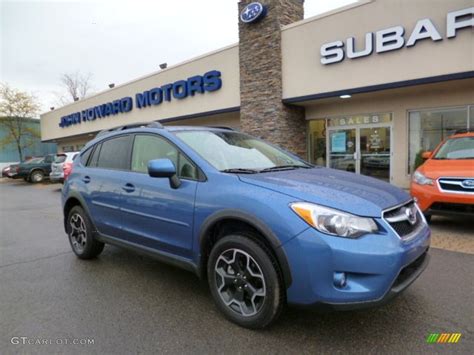 2014 Quartz Blue Pearl Subaru Xv Crosstrek 2 0i Premium 93197773 Photo 16 Car