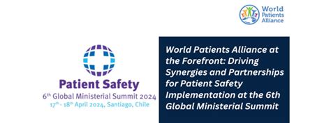 World Patients Alliance At The Forefront Driving Synergies And