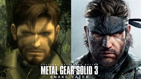 Metal Gear Solid 3 Remake Vs Original Early Graphics Comparison Nv