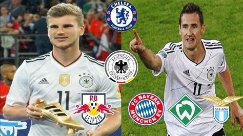 Timo Werner Vs Miroslav Klose SKILLS GOALS YouTube