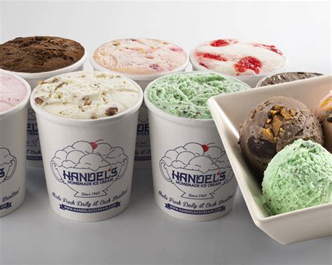 Handel S Homemade Ice Cream Fresno Menu Fresno Order Handel S