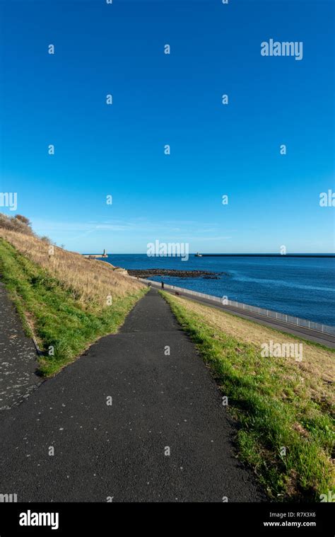 River Tyne Estuary Tynemouth Uk Stock Photo Alamy