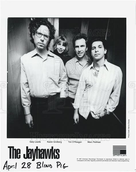 1997 Press Photo of music band The Jayhawks - Historic Images