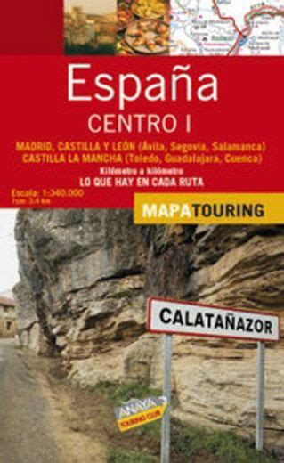 Libro Mapa De Carreteras Centro I Desplegable Mapa