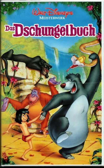 Das Dschungelbuch Vhs Walt Disneys Meisterwerk Mit Hologramm Eur