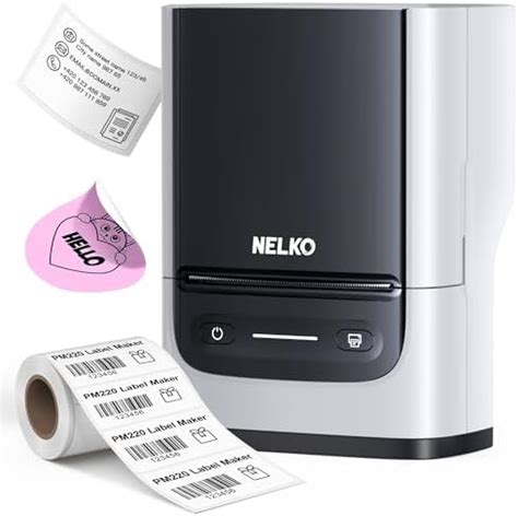 Amazon Nelko PM220 Label Maker Bluethooth Protable Thermal Label