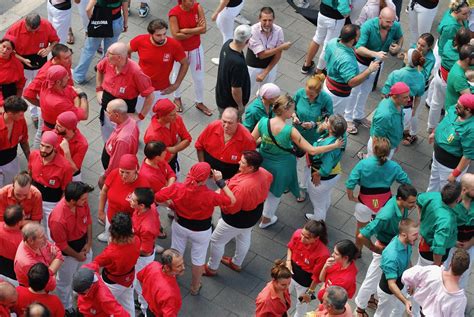 De Setembre Diada A Sabadell Castellers De Barcelona Flickr