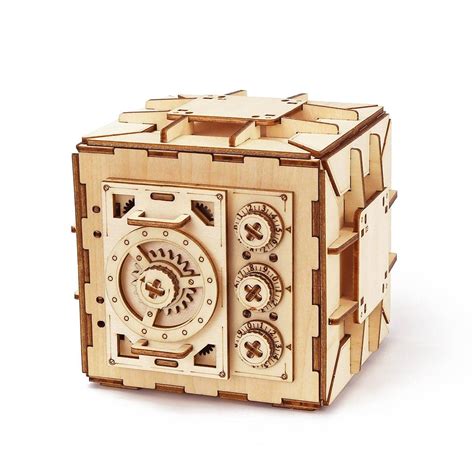 Puzzle 3D Coffre Fort En Bois Maison Du Bois