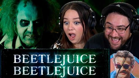 Beetlejuice Beetlejuice Official Teaser Trailer Reaction Michael