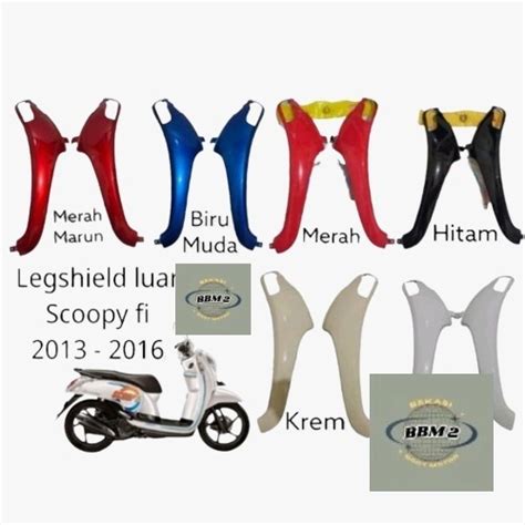 Jual Sayap Tebeng Samping Depan Set Kanan Dan Kiri Scoopy Fi Esp Non