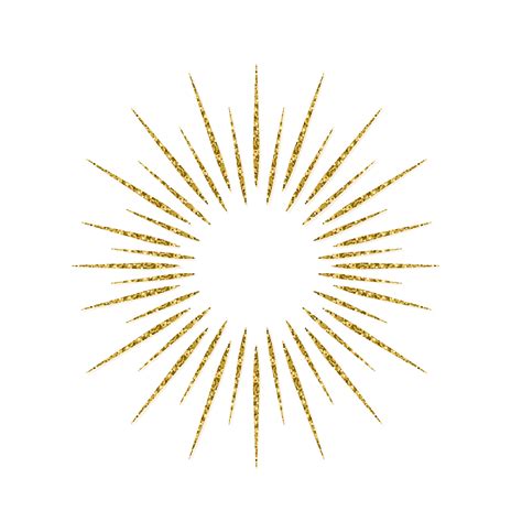 Gold Sunburst Background