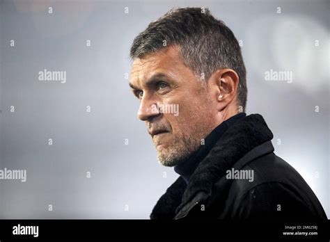 Eindhoven Ac Milan Technical Director Paolo Maldini During The