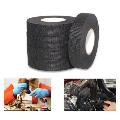 5 Rolls Wear Resistant Harness Tape Wire Harness Tape For Auto