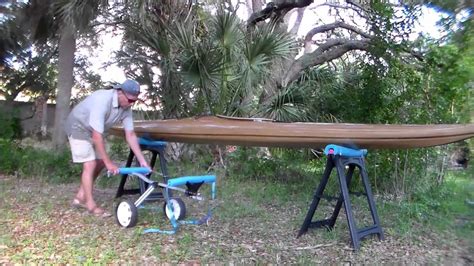 Diy Kayak Dolly Youtube