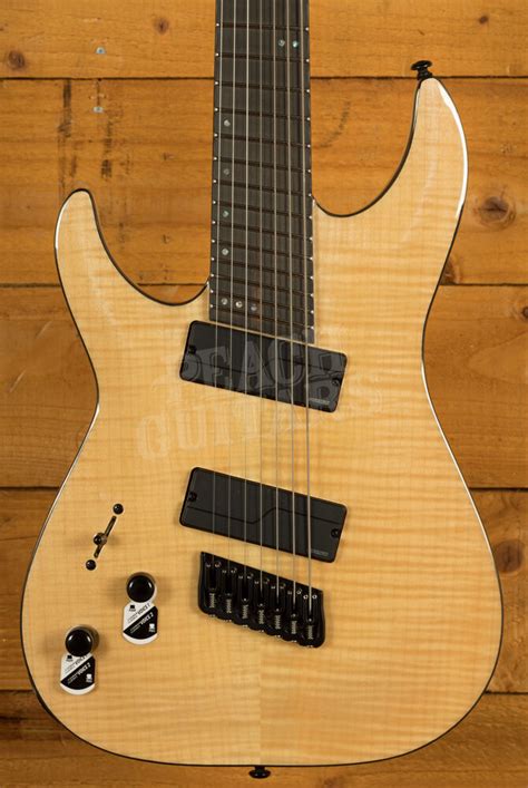 Schecter C 7 Ms Sls Elite Lh 7 String Gloss Natural Left Handed