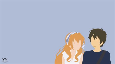 Golden Time - Koko and Banri (Minimalist) by StellaCris on DeviantArt