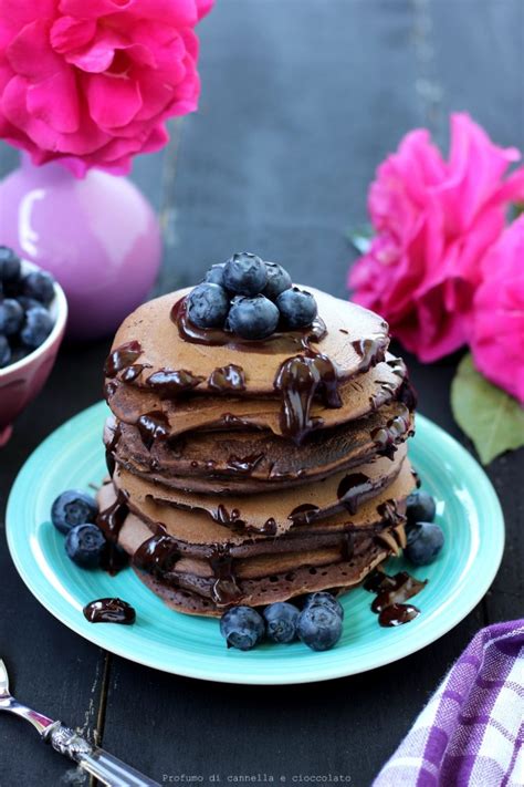 Pancakes Al Cioccolato Profumo Di Cannella E Cioccolato