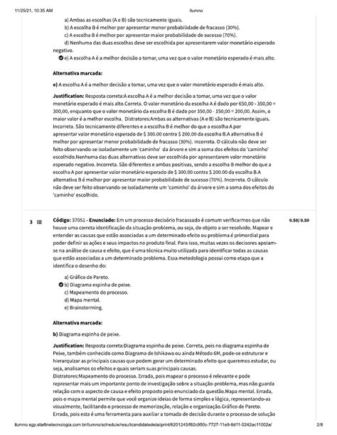 Processos DecisÓrios Nas OrganizaÇÕes Ava2 Processos Decisórios