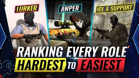 Ranking Every Role From Hardest To Easiest Cs Go Youtube