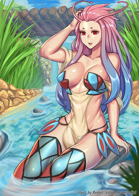 Milotic Gijinka By Redjet Hentai Foundry