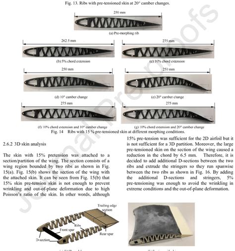 Section of wing with 2 ribs. | Download Scientific Diagram