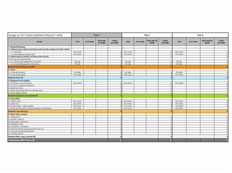 budget spreadsheet example — db-excel.com