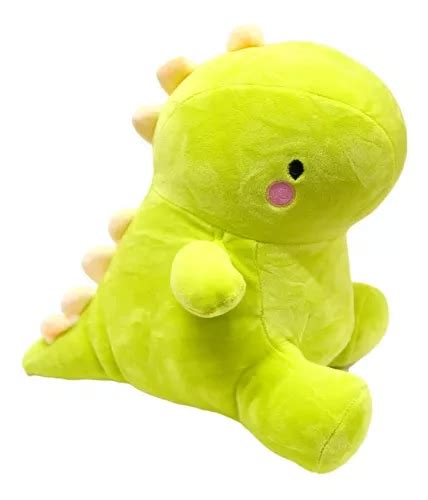 Peluche Dinosaurio Mediano Suave Abrazable Kawaii Meses Sin Intereses