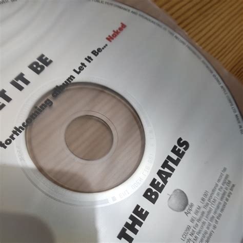 THE BEATLES Let It Be Naked 1曲入りプロモーションCD EU盤 シュリンク付き ペイパースリーブ その他