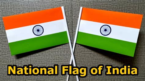 The National Flag Of India How To Make A Paper Indian Flag Atelier