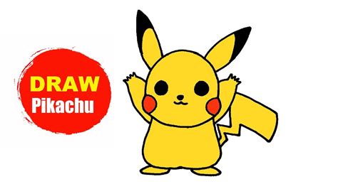 Pikachu Drawings For Beginners How To Draw Pikachu Step By Step