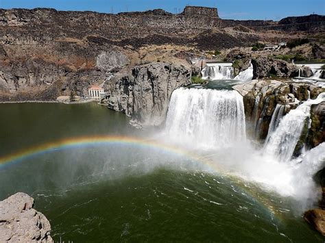 Shoshone Falls Rainbow Photograph by Jim Romo - Fine Art America