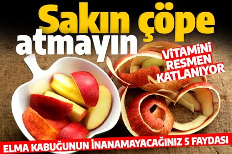 Sakın çöpe atmayın Vitamini kabuğunda Bağırsakların en büyük dostu