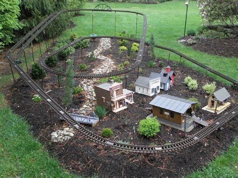 Pin by LindaMalmborg on Garden railways | Garden trains, Garden railroad, Garden railway