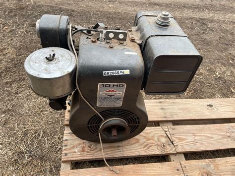 Briggs Stratton 10 Hp Horizontal Shaft Gas Engine BigIron Auctions