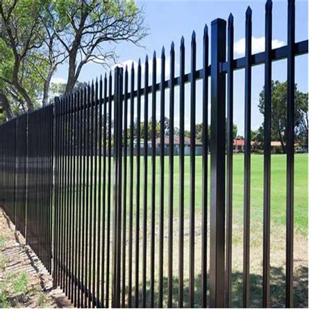 Metal Steel Aluminum Tubular Fences Steel Railing Wrought Iron Fence Panel Decorative Fencing