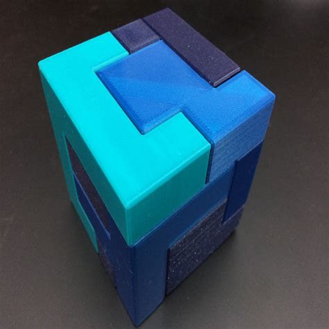 Puzzlecad Version Of Dgontiers Interlocking Puzzle Cube 2 By Richgain