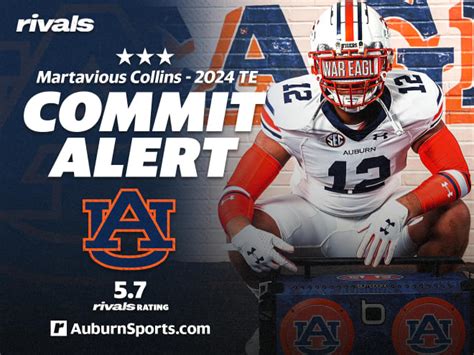 Auburn Lands Tight End Martavious Collins - AuburnSports