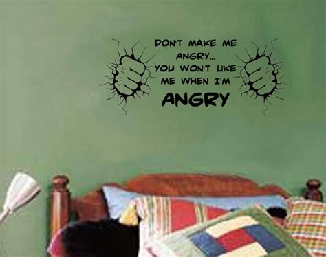 Don T Make Me Angry You Won T Like Me When I M Etsy