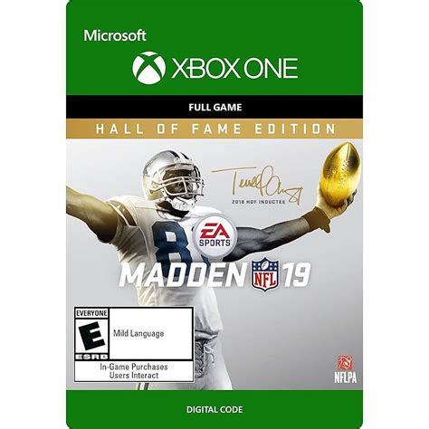 Customer Reviews Madden Nfl Hall Of Fame Edition Xbox One Digital