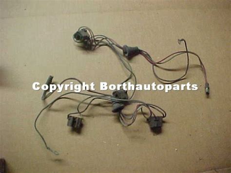 1961 63 Ford Thunderbird Wire Harness’s No C1sb 13076 A Borthautoparts