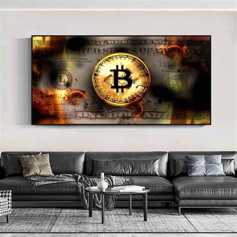 249 Bitcoin Wall Art Bitcoin Print Bitcoin Poster Crypto Wall Art ...