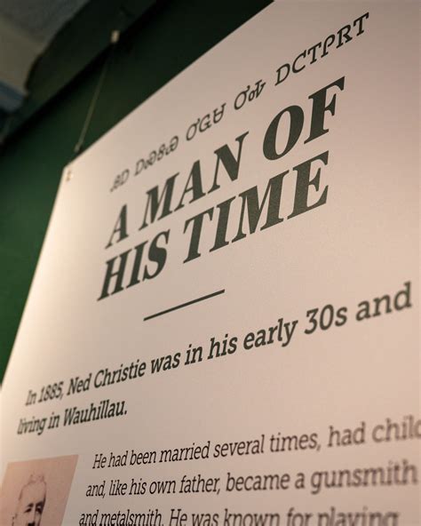 Visit - “Ned Christie: The Man From Wauhillau” exhibit invites you to