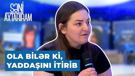 Səni Axtarıram Rasimin bibisi studiyaya gəldi O hansı ehtimalları