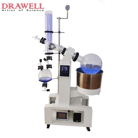 Laboratory Dw 5210a Large Capacity Automatic Lifting Floor Type Rotary Evaporator China Rotary