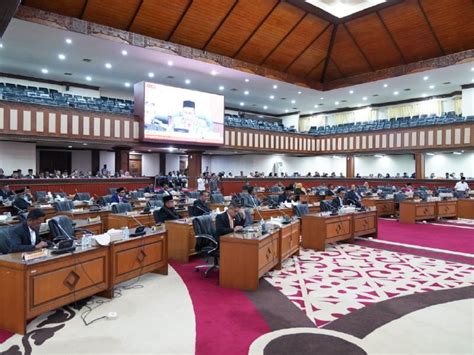 DPRA Usul 4 Rancangan Qanun Baru Di 2024