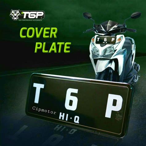 Jual Cover Tutup Plat Nomor Mika Tgp Bingkai Dudukan Plat Nomer Mika